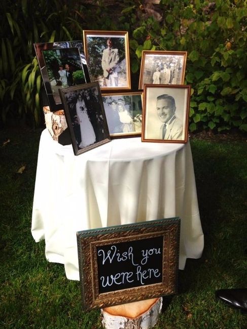 Table des photos anciennes