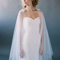 Voile transparent cape