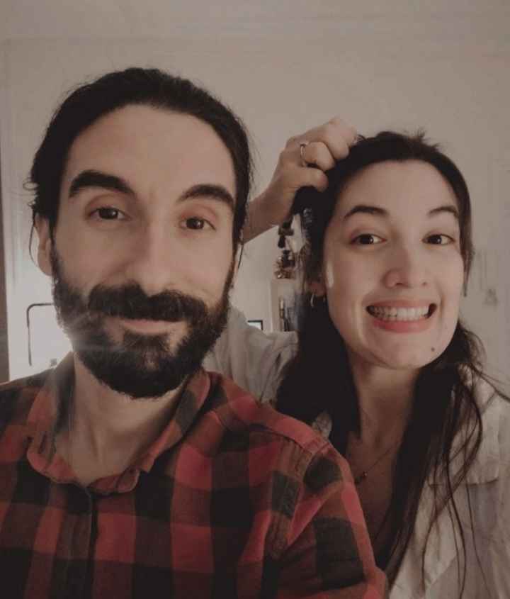 Un selfie de nous deux - Antony et Agathe - 1