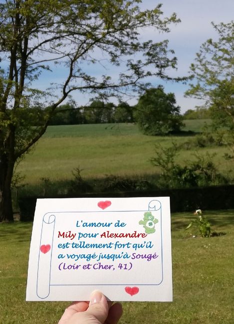 Love note Loir et cher et la Sarthe. - 14