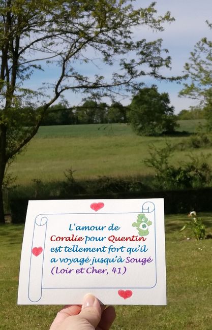Love note Loir et cher et la Sarthe. - 24