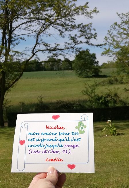 Love note Loir et cher et la Sarthe. - 29