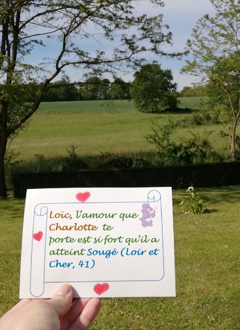 Love note Loir et cher et la Sarthe. - 7