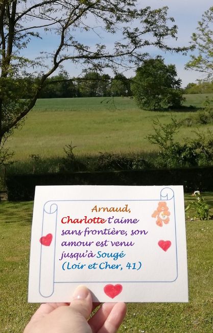 Love note Loir et cher et la Sarthe. - 20