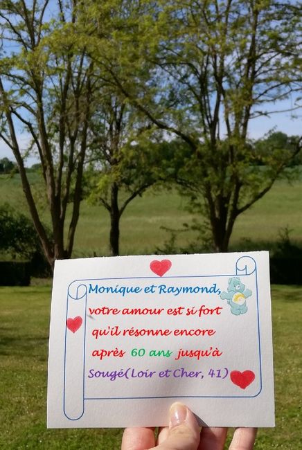 Love note Loir et cher et la Sarthe. - 1