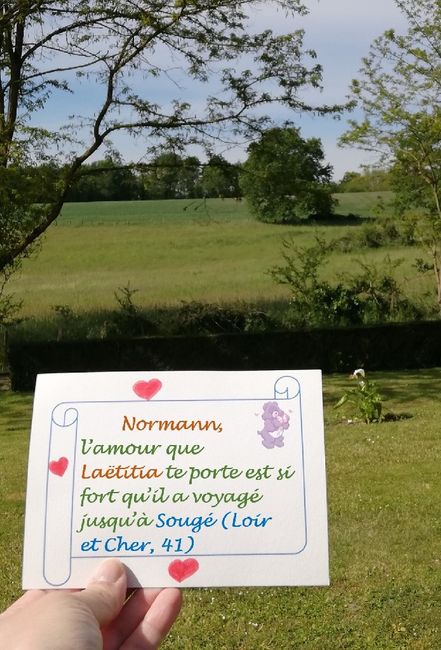 Love note Loir et cher et la Sarthe. - 28
