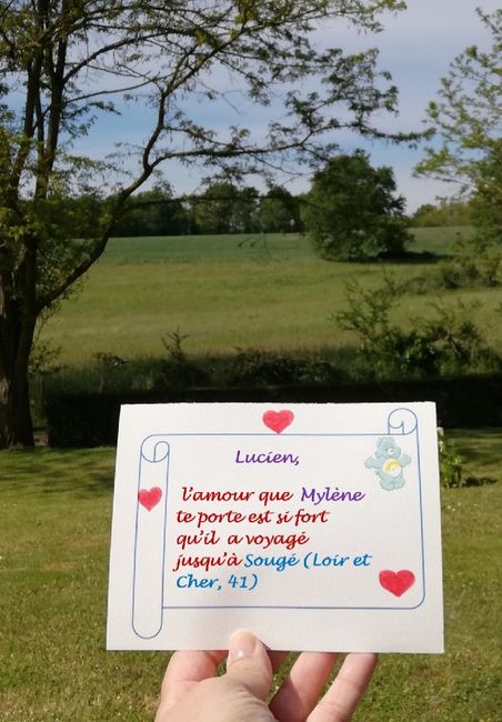 Love note Loir et cher et la Sarthe. - 34