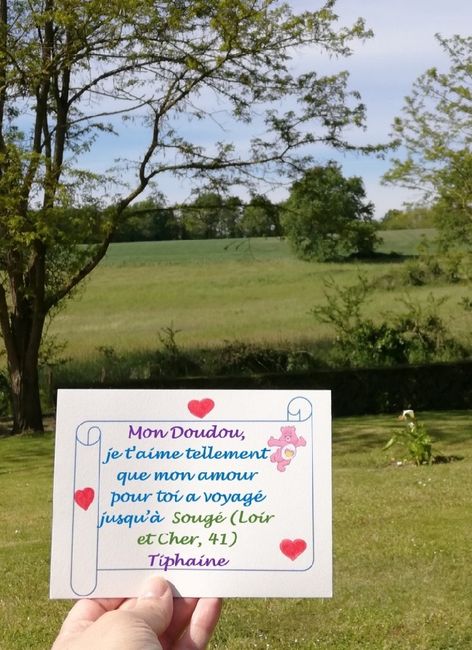 Love note Loir et cher et la Sarthe. - 37