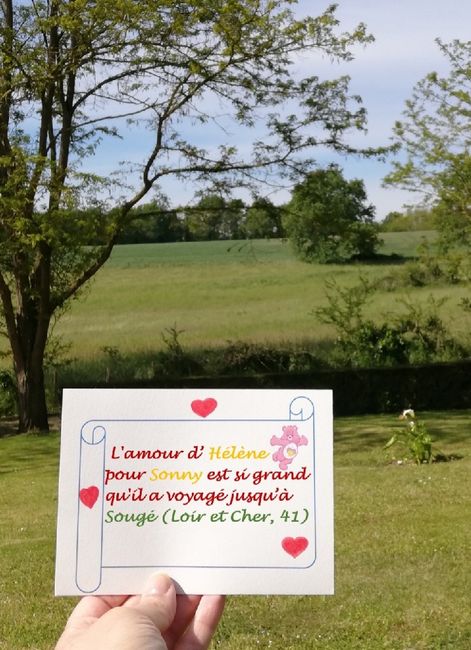 Love note Loir et cher et la Sarthe. - 43