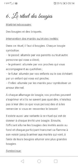 Rituel cérémonie laïque minimaliste 2