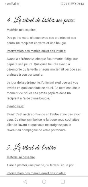 Rituel cérémonie laïque minimaliste 4
