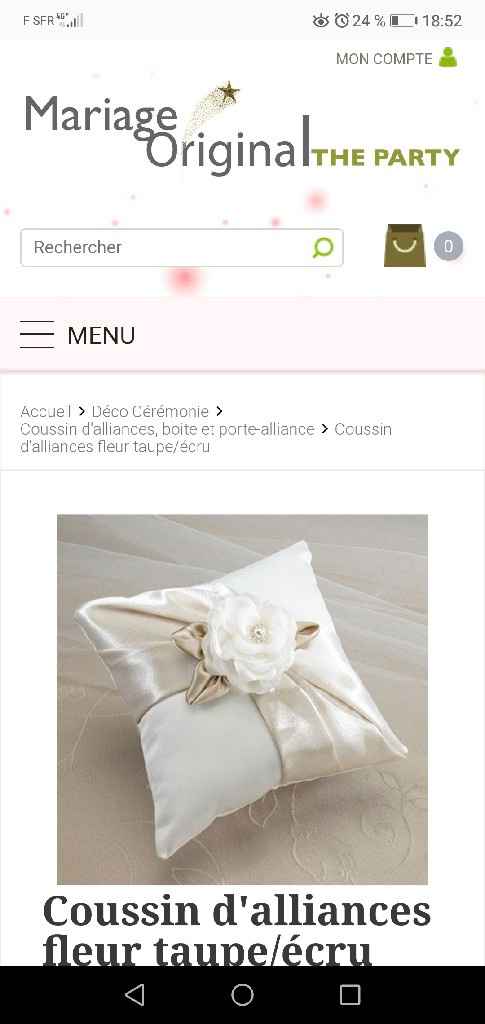 Porte alliances - 1