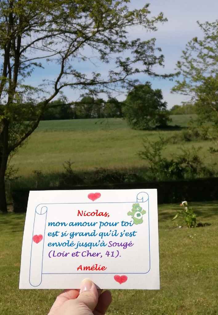Love note Loir et cher et la Sarthe. - 29