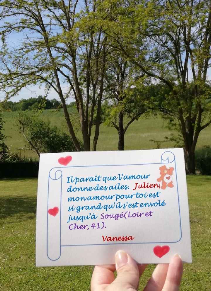 Love note Loir et cher et la Sarthe. - 1