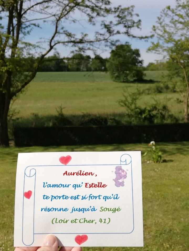 Love note Loir et cher et la Sarthe. - 39