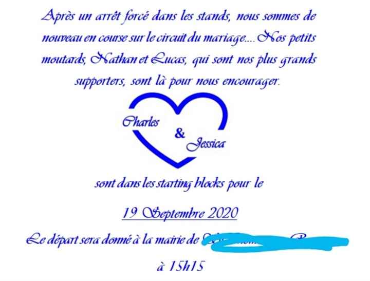 Report de mariage, comment donner la date  ? - 1