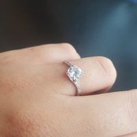 Bague de fiançailles photo - 1