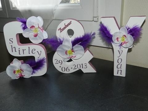 Decoration de table  de cadeau 