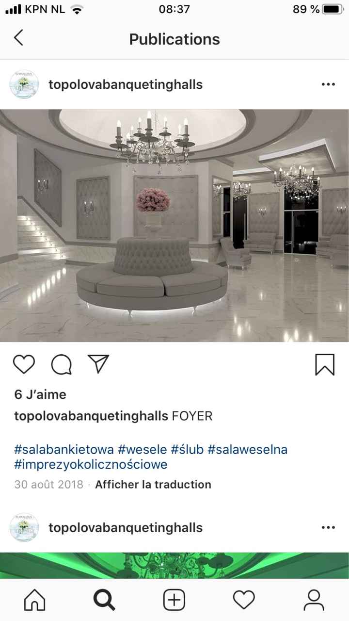 Votre lieu de réception - 1