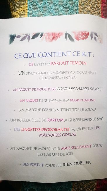  Boîte témoins et livret témoin - 6