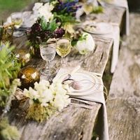 Idée de déco pour un mariage simple et bucolique 2