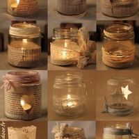 Idées de photophores DIY