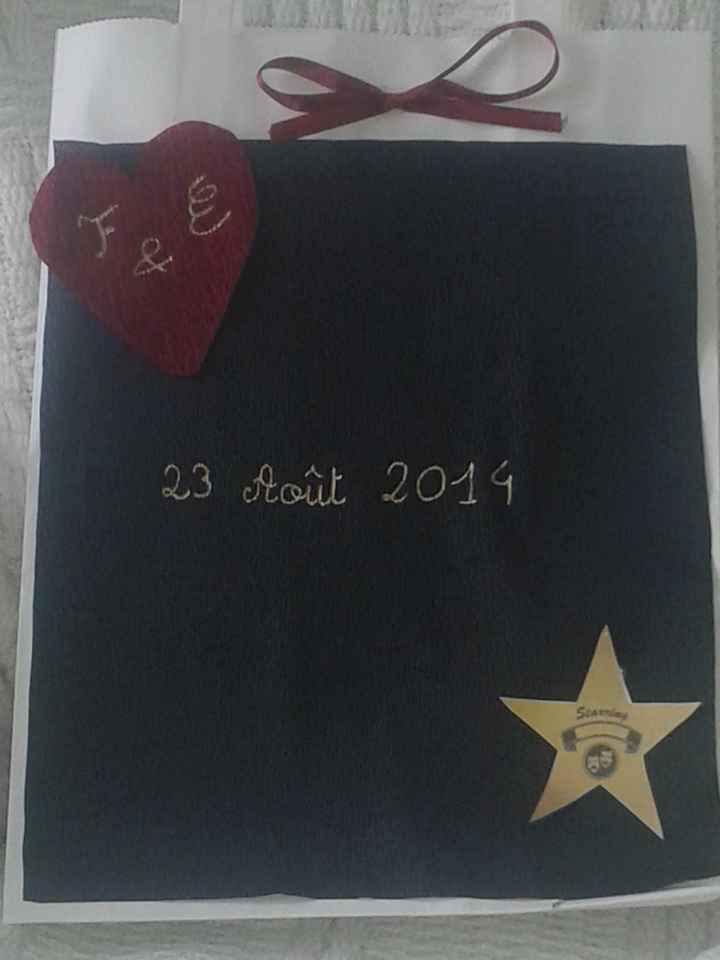 Photos de vos sacs invités customisés! - 1