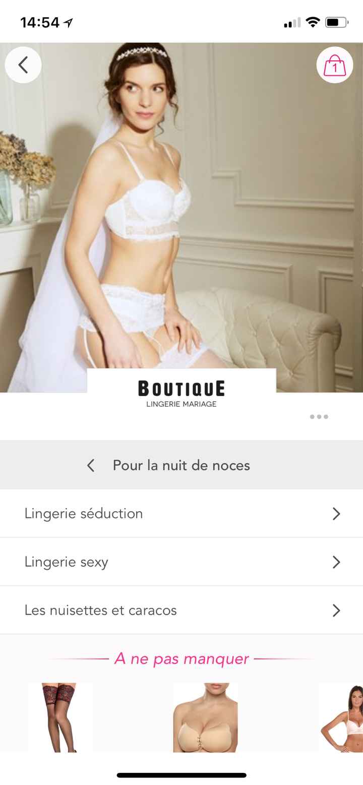  Vente privée lingerie mariage - 3