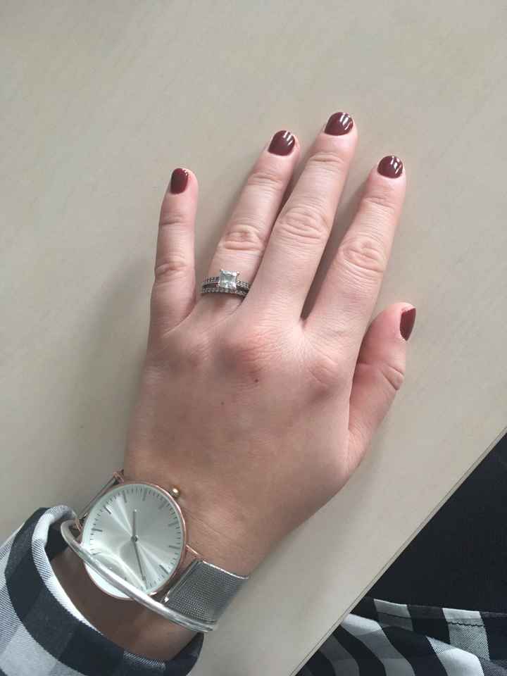 Montrez vos bagues de fiançailles ！ - 1