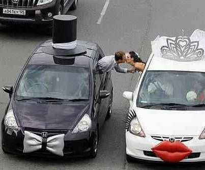 voiture des mariés
