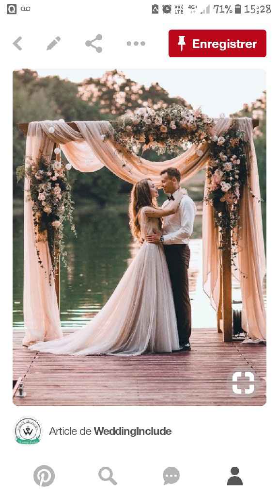 Décoration arche cérémonie laique - 1