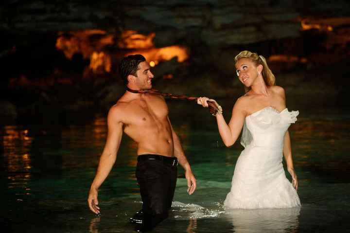 trash the dress