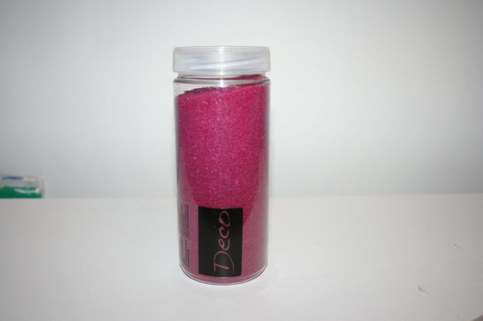 Sable décoratif fuschia