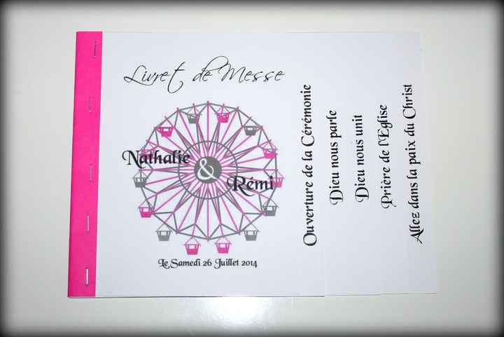 Livret de messe