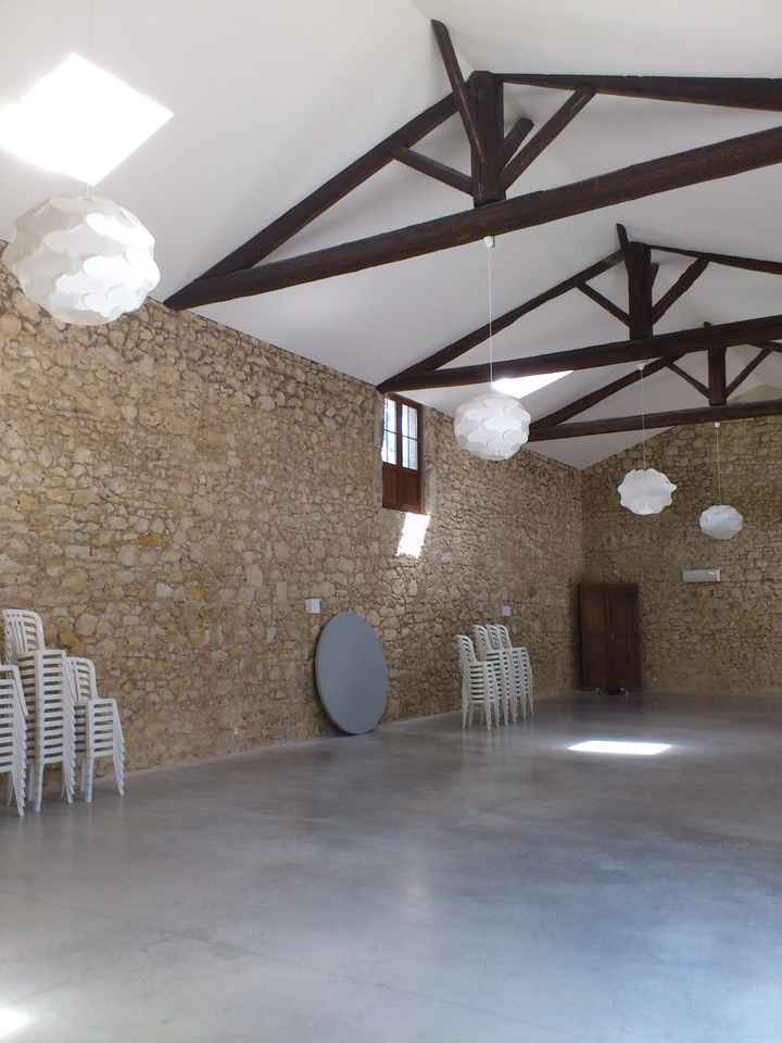 Notre future salle de reception