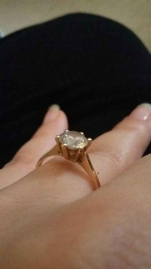 J'admire ma bague ❤ - 1