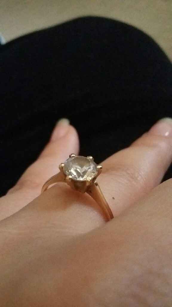 J'admire ma bague ❤ - 2