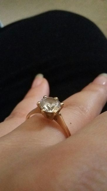 J'admire ma bague ❤ - 2