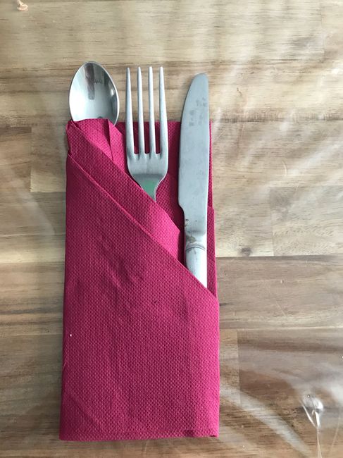Dimension des serviettes de table - 1