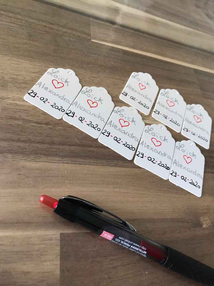 étiquette dragées - 1