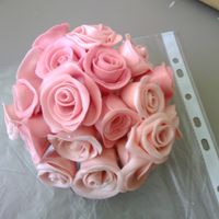 Boule de roses en bonbon