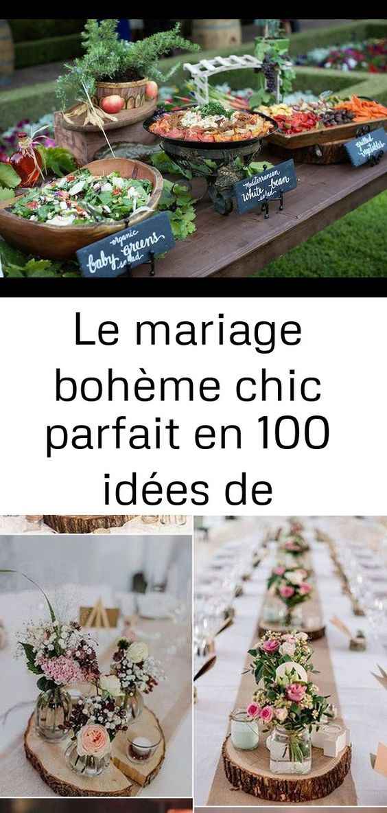 Mes inspirations pour un mariage bohème et romantique (carine et vincent) - 28