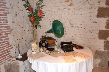 déco rétro pour un mariage rétro