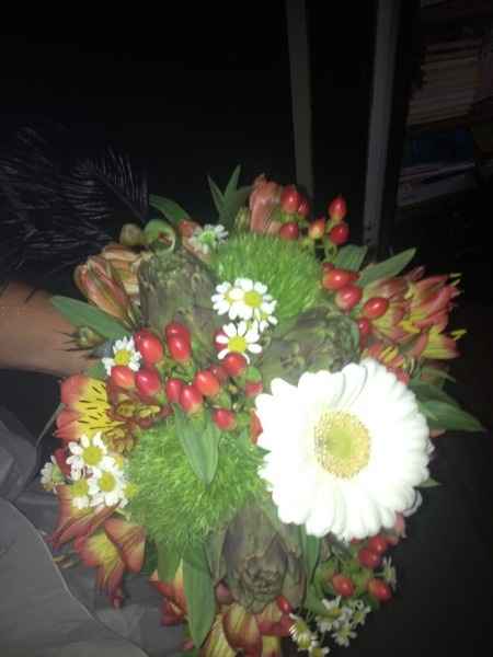 un bouquet original pour une mariée originale 