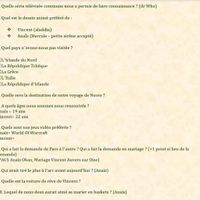 Jeu de quizz sur les mariées - 1