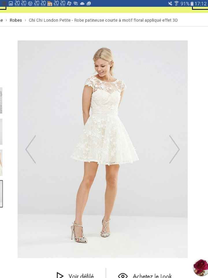 Robe mariage civil - 1