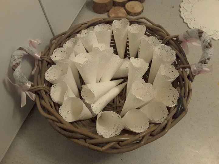 Cornets pour les petales - 1