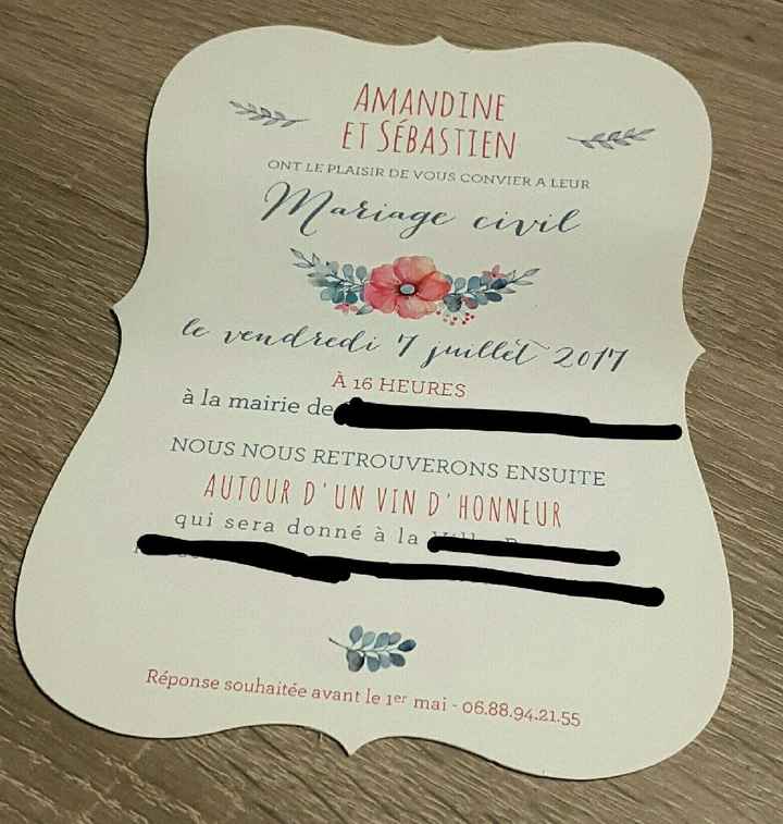 Mariage civil - 1