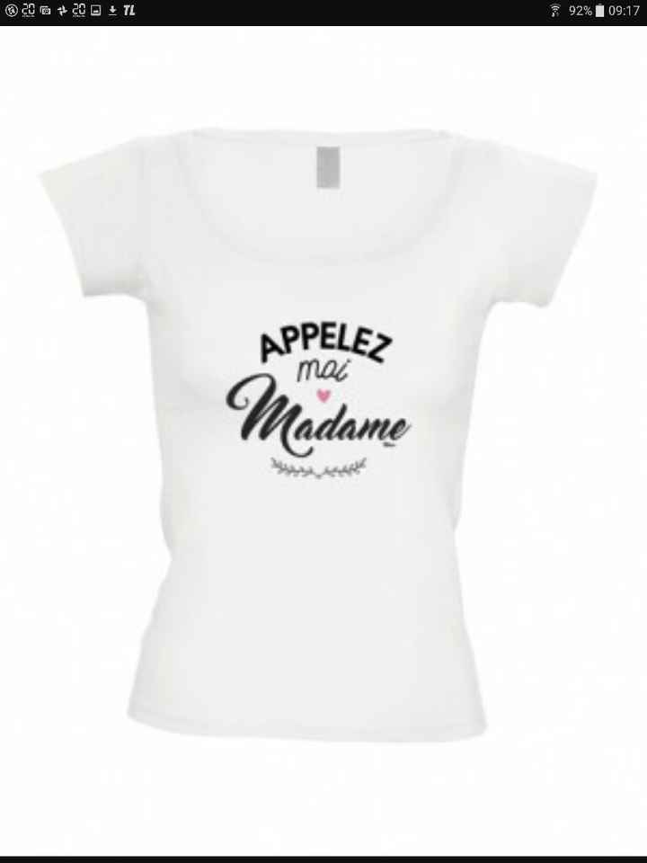 T shirt lendemain - 1