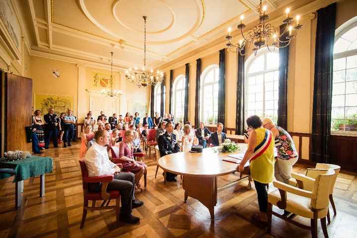 Mariage civil 7.7.17 - cérémonie a la mairie - 10